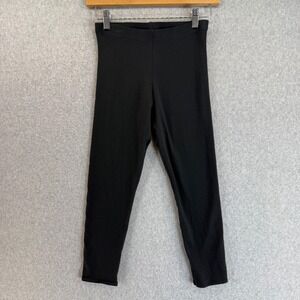 Gilda Marx California Body Black Leggings Vintage Size M/M‎ Medium Capri Cropped